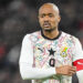 ordan Ayew of Ghana looks on during the international friendly match between Germany and Ghana at MHP Arena on March 30, 2026 in Stuttgart, Germany. Photo by Harry Langer/DeFodi Images/DeFodi via Getty Images