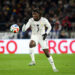 Baden-Württemberg, Stuttgart: Soccer, Men: International matches, Germany - Ghana, MHPArena, Caleb Yirenkyi (Ghana) in action. Photo: Christian Charisius/dpa - IMPORTANT NOTE: In accordance with the regulations of the DFL German Football League and the DFB German Football Association, it is prohibited to utilize or have utilized photographs taken in the stadium and/or of the match in the form of sequential images and/or video-like photo series. (Photo by Christian Charisius/picture alliance via Getty Images)
