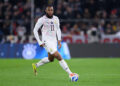 Antoine Semenyo of Ghana in action during the international friendly match between Germany and Ghana at MHP Arena on March 30, 2026 in Stuttgart, Germany. Photo by Christian Kaspar-Bartke/Getty Images