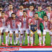 Players of Croatia line up for team photo prior to the international friendly match between Croatia and Slovenia at Stadium Varteks on June 7, 2026 in Varazdin, Croatia. Photo by Igor Soban/Pixsell/MB Media/Getty Images