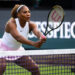 Serena Williams of the United States in action with partner Karolina Muchova of the Czech Republic against Giuliana Olmos of Mexico and Erin Routliffe of New Zealand in the first round of doubles on Day Two of the 2026 Berlin Tennis Open at LTTC Rot-Weiß e.V. on June 16, 2026 in Berlin, Germany (Photo by Robert Prange/Getty Images)