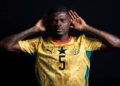 Thomas Partey #5 of Ghana poses for a portrait during the official FIFA World Cup 2026 portrait session on June 14, 2026 in Smithfield, Rhode Island. (Photo by Buda Mendes - FIFA/FIFA via Getty Images)
