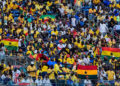 Ghana fans during a game between England and Ghana (FIFA World Cup Group L) at Boston Stadium on June 23, 2026, in Foxborough, Massachusetts. (Photo by Andrew Katsampes/ISI Photos/ISI Photos via Getty Images)