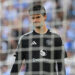 Senne Lammens of Manchester United looks on during the Premier League match between Brighton & Hove Albion and Manchester United at Amex Stadium on May 24, 2026 in Brighton, England. (Photo by Mike Hewitt/Getty Images)