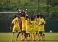 Black Satellites after game with Burkina Faso