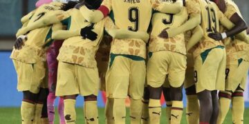 Black stars huddled together