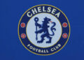 The club badge / logo of Chelsea FC is seen during the UEFA Champions League 2025/26 League Phase MD2 match between Chelsea FC and SL Benfica at Stamford Bridge on September 30, 2025 in London, England. (Photo by James Gill - Danehouse/Getty Images)