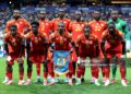 Congo DR players pose for a team photograph before the FIFA World Cup 2026 Group K match between Congo DR and Uzbekistan (Photo by Steph Chambers - FIFA/FIFA via Getty Images)