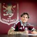 Alejandro Garnacho of Aston Villa poses for a picture (Photo by Neville Williams/Aston Villa FC via Getty Images)