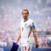 Harry Kane of England looks on prior to the FIFA World Cup 2026 Quarter Final match between Norway and England (Photo by Marvin Ibo Guengoer - GES Sportfoto/Getty Images)