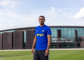 Maxence Lacroix of Chelsea (Photo by Chris Lee - Chelsea FC/Chelsea FC via Getty Images)