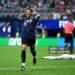 Enzo Fernandez #24 of Argentina celebrates scoring his team's first goal during the FIFA World Cup 2026 Semi Final match between England and Argentina (Photo by Shaun Botterill/Getty Images)
