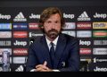 Andrea Pirlo during the press conference of the unveiling of Andrea Pirlo as new U23 team coach at Allianz Stadium on July 31, 2020 in Turin, Italy. (Photo by Daniele Badolato - Juventus FC/Juventus FC via Getty Images)