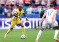 Kwasi Sibo of Ghana  during the  World Cup match between Croatia  v Ghana  (Photo by Marcel Bonte/Soccrates/Getty Images)