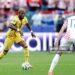 Kwasi Sibo of Ghana during the World Cup match between Croatia v Ghana (Photo by Marcel Bonte/Soccrates/Getty Images)