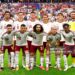 Players of Spain pose for a team photo before the FIFA World Cup 2026 Semi Final match between France and Spain (Photo by Kyle Rivas - FIFA/FIFA via Getty Images)