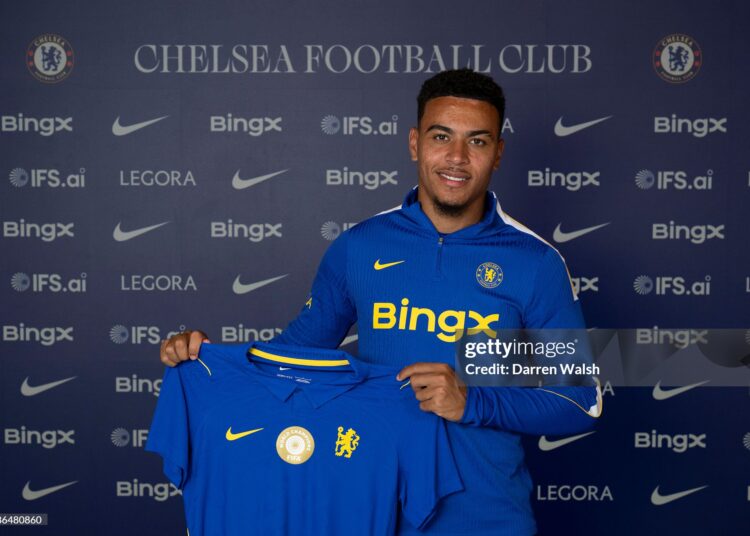 Chelsea FC Unveil New Signing Morgan Rogers at Chelsea (Photo by Darren Walsh/Chelsea FC via Getty Images)