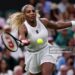 Serena Williams of United States plays a forehand against Maya Joint of Australia during their Ladies' Singles first round match on day two of The Championships Wimbledon 2026 (Photo by Cameron Spencer/Getty Images)