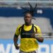 Ghana's midfielder #10 Brandon Thomas-Asante takes part in an MD-1 training session at the Sporting KC Stadium in Kansas City on July 2, 2026, on the eve of the 2026 World Cup round of 32 football match (Photo by JUAN MABROMATA / AFP via Getty Images)