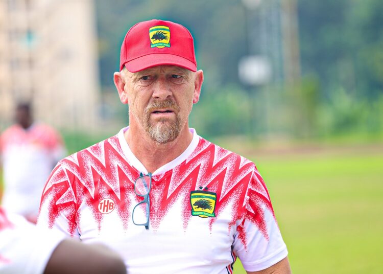 Kotoko head coach Eric Tinkler Photo Courtesy: AKSC