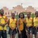 Golden rackets with GTF Board Member and Diamond Rackets Coordinator, Zenabu Sulemana