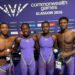 Ghana's 4x100 mixed swimming relay team