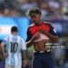 Lamine Yamal #19 of Spain reacts during the FIFA World Cup 2026 Final match between Spain and Argentina (Photo by Maja Hitij - FIFA/FIFA via Getty Images)