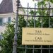 The sign and building of the Court of Arbitration (CAS) is seen ahead of the verdict in South African double Olympic champion Caster Semenya's appeal against International Association of Athletics Federations (IAAF) testosterone rules on May 1, 2019 in Lausanne. The world's sports court will give the verdict on Semenya's challenge against rules regulating testosterone in female athletes, a verdict expected to have a profound impact on the future of women's sport. Semenya is fighting against regulations imposed by the IAAF that compel "hyperandrogenic" athletes - those with "differences of sexual development" (DSD) - to lower their testosterone levels if they wish to compete as women. (Photo by Fabrice COFFRINI / AFP) (Photo by FABRICE COFFRINI/AFP via Getty Images)