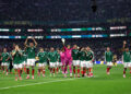 Players of Mexico celebrate after the team's victory and progression to the Round of 16 after the FIFA World Cup 2026 Round Of 32 match between Mexico and Ecuador at Mexico City Stadium on June 30, 2026 in Mexico City, Mexico. (Photo by Luke Hales/Getty Images)