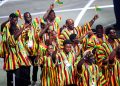 Ghana arrive into the arena during the opening ceremony for the 2026 Commonwealth Games in Glasgow. Picture date: Thursday July 23, 2026. (Photo by Jane Barlow/PA Images via Getty Images)