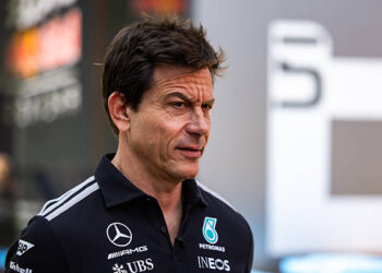 Mercedes AMG Petronas F1 Team CEO and Team Principal Toto Wolff looks on in the paddock during the F1 Grand Prix of Hungary at Hungaroring on July 26, 2026 in Budapest, Hungary. (Photo by Jayce Illman/Getty Images)