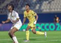 Black Queens striker Evelyn Badu in action against Mali. Photo Courtesy: Black Queens x