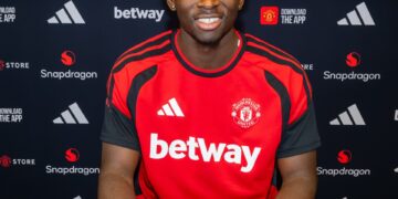 Carlos Baleba Photo Courtesy: Manchester United