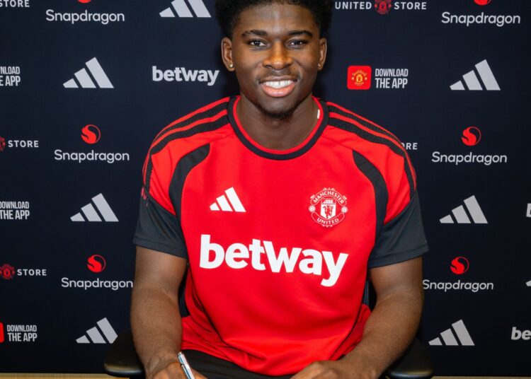 Carlos Baleba Photo Courtesy: Manchester United