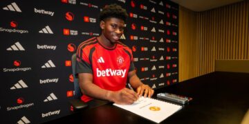 Carlos Baleba Photo Courtesy: Manchester United