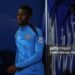 Genesis Antwi of Chelsea during the FA Youth Cup 4th Round match between Chelsea FC U18 and Merstham FC U18 at Kingsmeadow (Photo by Chris Lee - Chelsea FC/Chelsea FC via Getty Images)