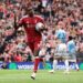 Alexander Isak of Liverpool celebrates scoring his team’s first goal during the Premier League 2026/27 match between Liverpool FC and Nottingham Forest FC (Photo by Jan Kruger/Getty Images)