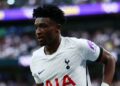 Mohammed Kudus of Tottenham Hotspur looks on during the Premier League 2026/27 match between Tottenham Hotspur and Newcastle United (Photo by Clive Mason/Getty Images)