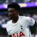 Mohammed Kudus of Tottenham Hotspur looks on during the Premier League 2026/27 match between Tottenham Hotspur and Newcastle United (Photo by Clive Mason/Getty Images)