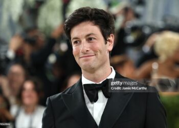 Joshua Kushner attends the 2026 Met Gala celebrating "Costume Art" (Photo by Jamie McCarthy/Getty Images)