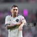Lionel Messi #10 of Inter Miami CF reacts during the MLS match between Inter Miami CF and Columbus Crew (Photo by Rich Storry/Getty Images)