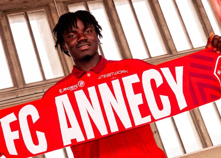 David Oduro Photo Courtesy: FC Annecy