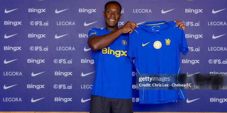 Chelsea signing Danny Welbeck (Photo by Chris Lee - Chelsea FC/Chelsea FC via Getty Images)