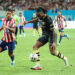 Antoine Semenyo of Manchester City controls the ball during the preseason friendly match between Manchester City and Atletico Madrid at Seoul World Cup Stadium on August 09, 2026 in Seoul, South Korea. (Photo by Chung Sung-Jun/Getty Images)