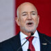 Jeff Bezos speaks (Photo by Miguel J. Rodriguez Carrillo / AFP via Getty Images)