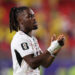 Brandon Thomas-Asante #10 of Ghana applauds fans after the 0-1 loss during the FIFA World Cup 2026 Round of 32 match between Colombia and Ghana at Kansas City Stadium on July 03, 2026 in Kansas City, Missouri. (Photo by Luke Hales/Getty Images)
