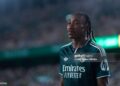 Yan Diomande of Real Madrid looks on during the LaLiga EA Sports 2026/27 match between Elche CF and Real Madrid (Photo by Mateo Villalba/Getty Images)