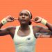 Coco Gauff of the United States celebrates against Mirra Andreeva during their Women's Singles Quarterfinal match on Day Eleven of the 2026 US Open (Photo by Julian Finney/Getty Images)