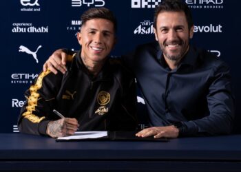 Enzo Fernandez Photo Courtesy: Man City