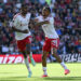 Alexander Isak of Liverpool celebrates scoring his team’s first goal with teammate Bradley Barcola during the Premier League 2026/27 match between AFC Bournemouth and Liverpool FC at Vitality Stadium on September 20, 2026 in Bournemouth, England. (Photo by Mike Hewitt/Getty Images)